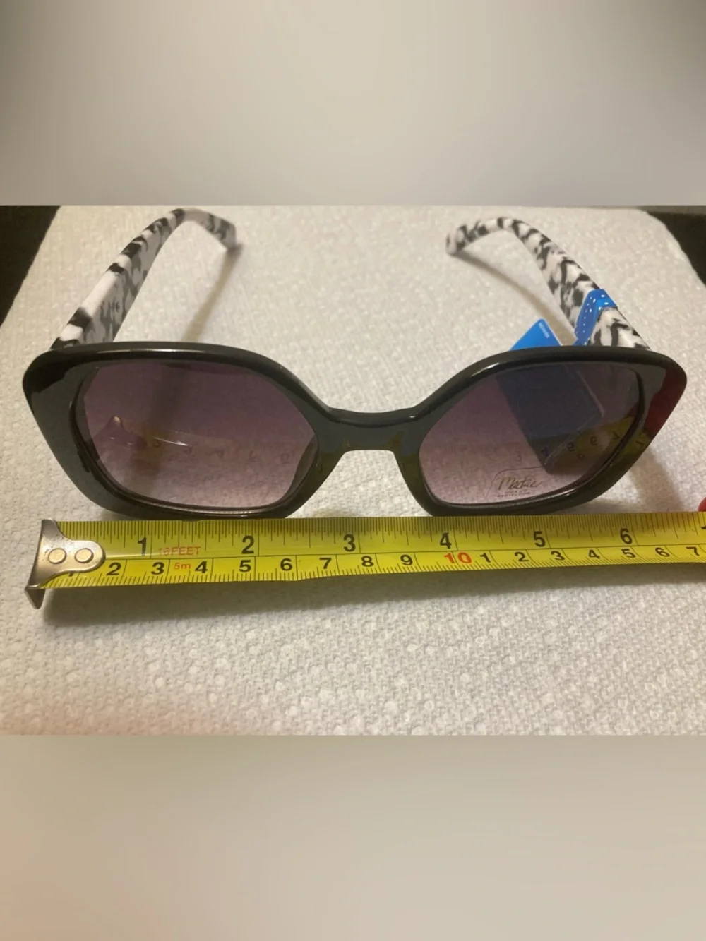 NWT, Bob Mackie Sunglasses with Purple Gradient Lenses.
